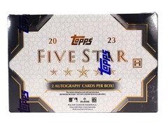 2023 Topps Five Star MLB Baseball Hobby Box